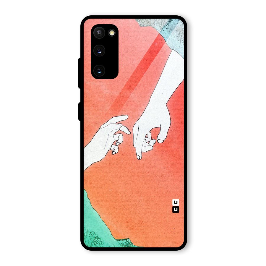 Hand Paint Drawing Glass Back Case for Galaxy S20 FE 5G