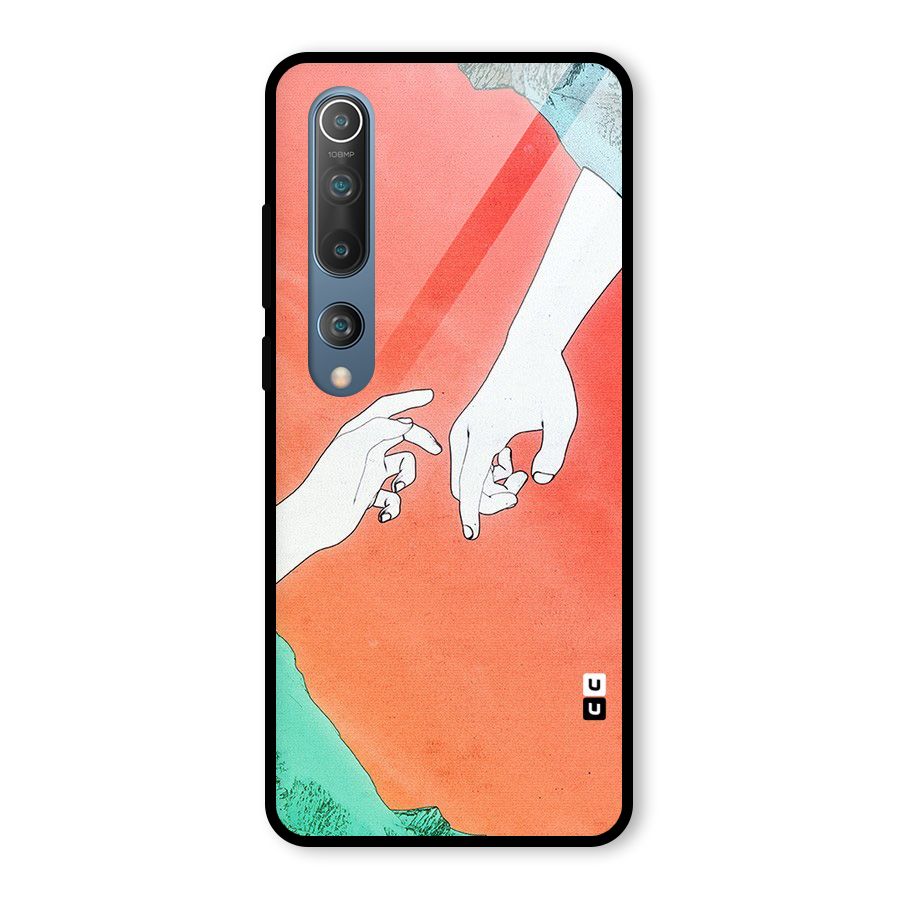 Hand Paint Drawing Glass Back Case for Mi 10