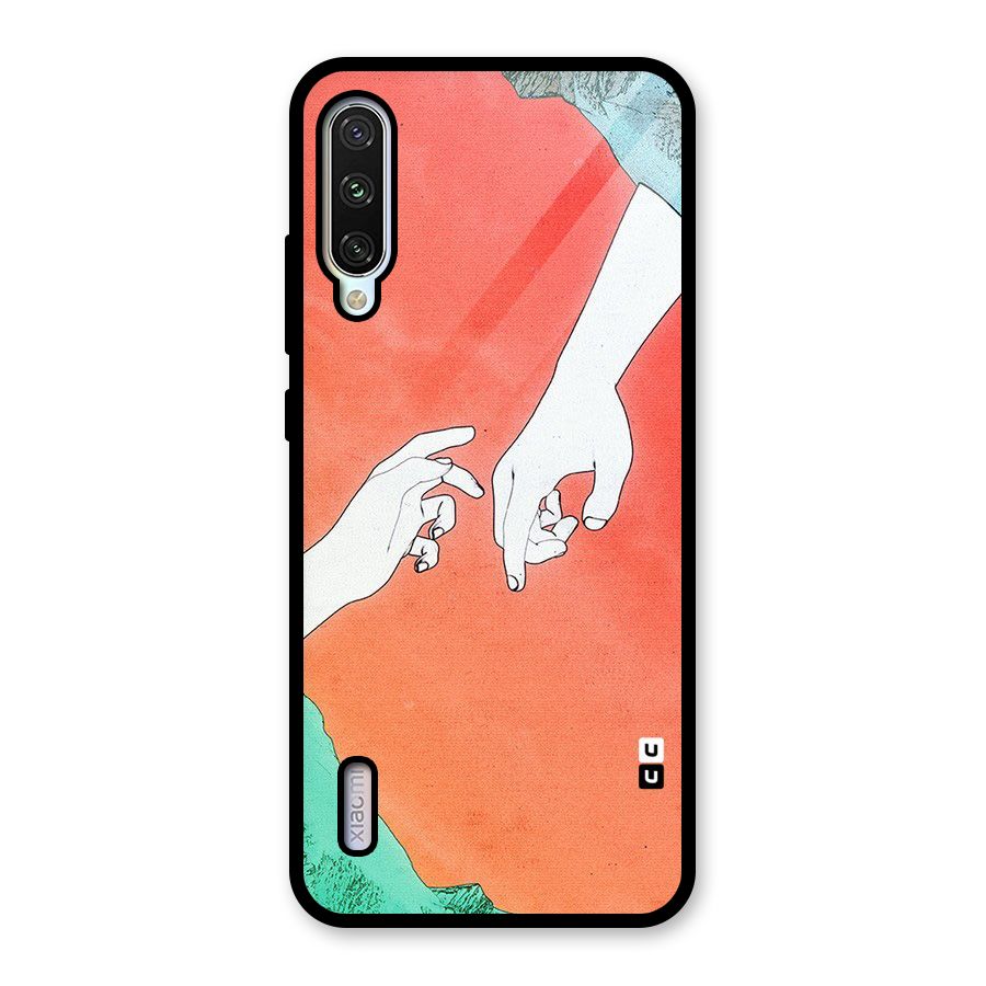 Hand Paint Drawing Glass Back Case for Mi A3
