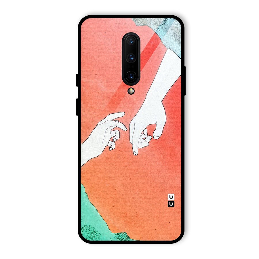 Hand Paint Drawing Glass Back Case for OnePlus 7 Pro