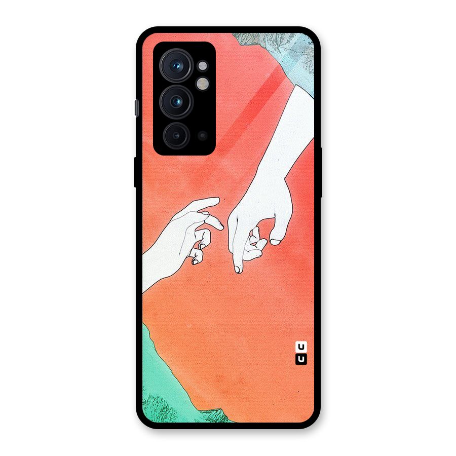 Hand Paint Drawing Glass Back Case for OnePlus 9RT 5G