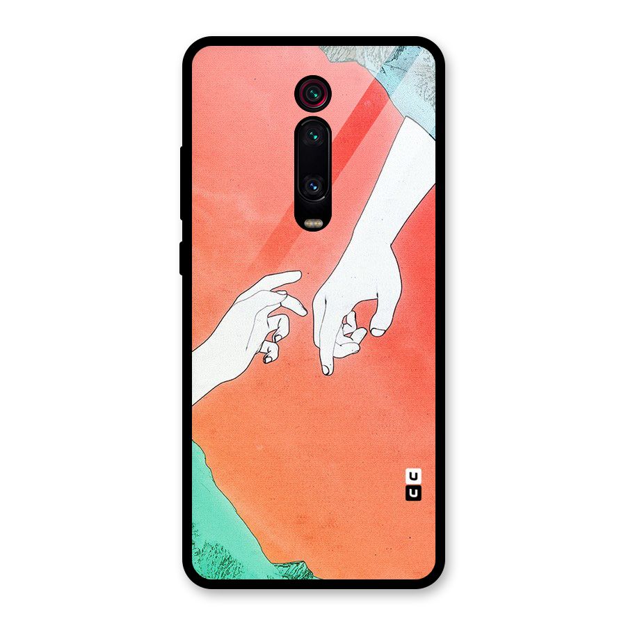 Hand Paint Drawing Glass Back Case for Redmi K20 Pro