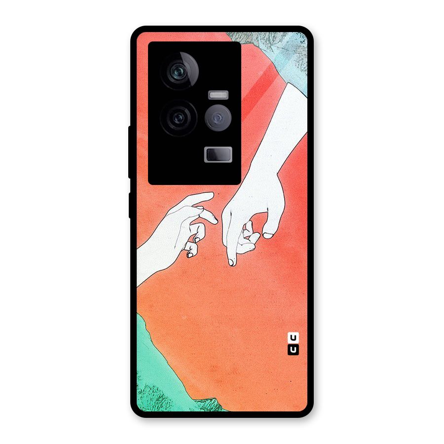 Hand Paint Drawing Glass Back Case for Vivo iQOO 11 5G
