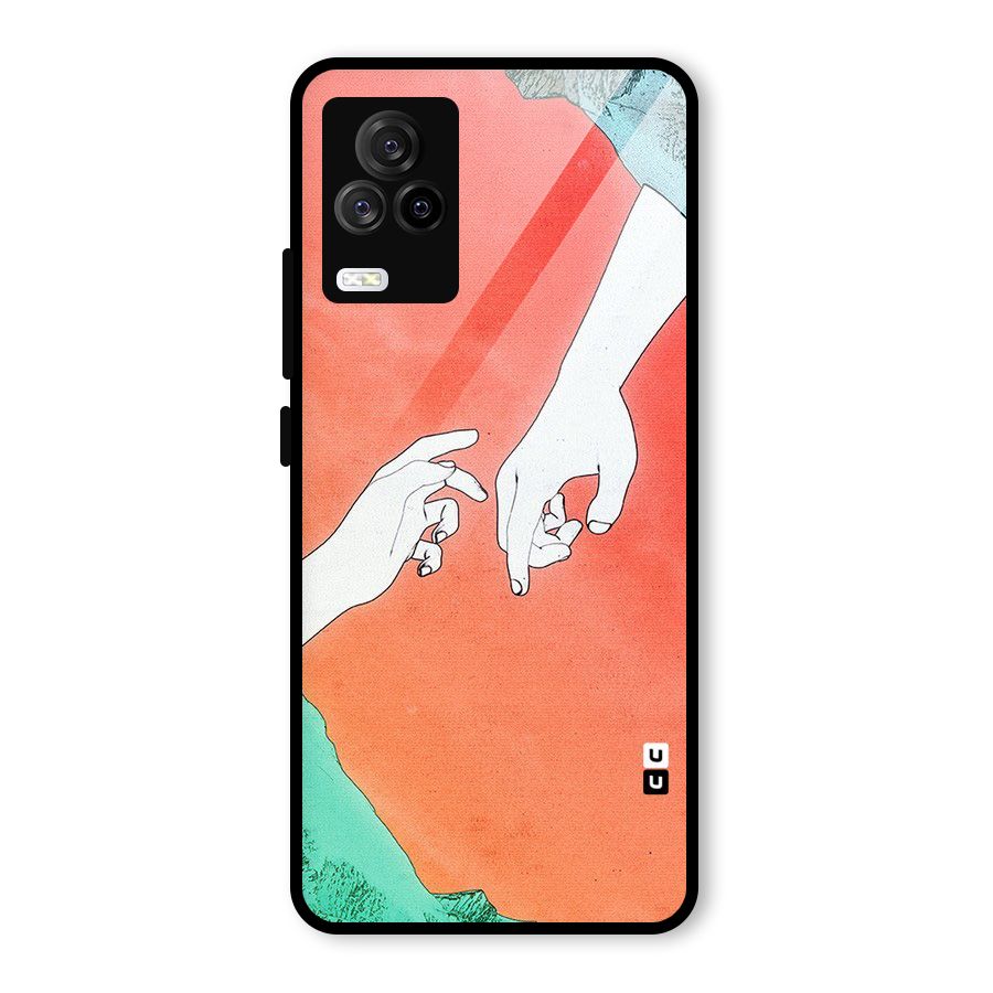 Hand Paint Drawing Glass Back Case for Vivo iQOO 7 Legend 5G