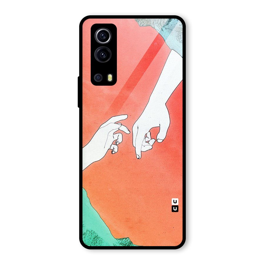 Hand Paint Drawing Glass Back Case for Vivo iQOO Z3