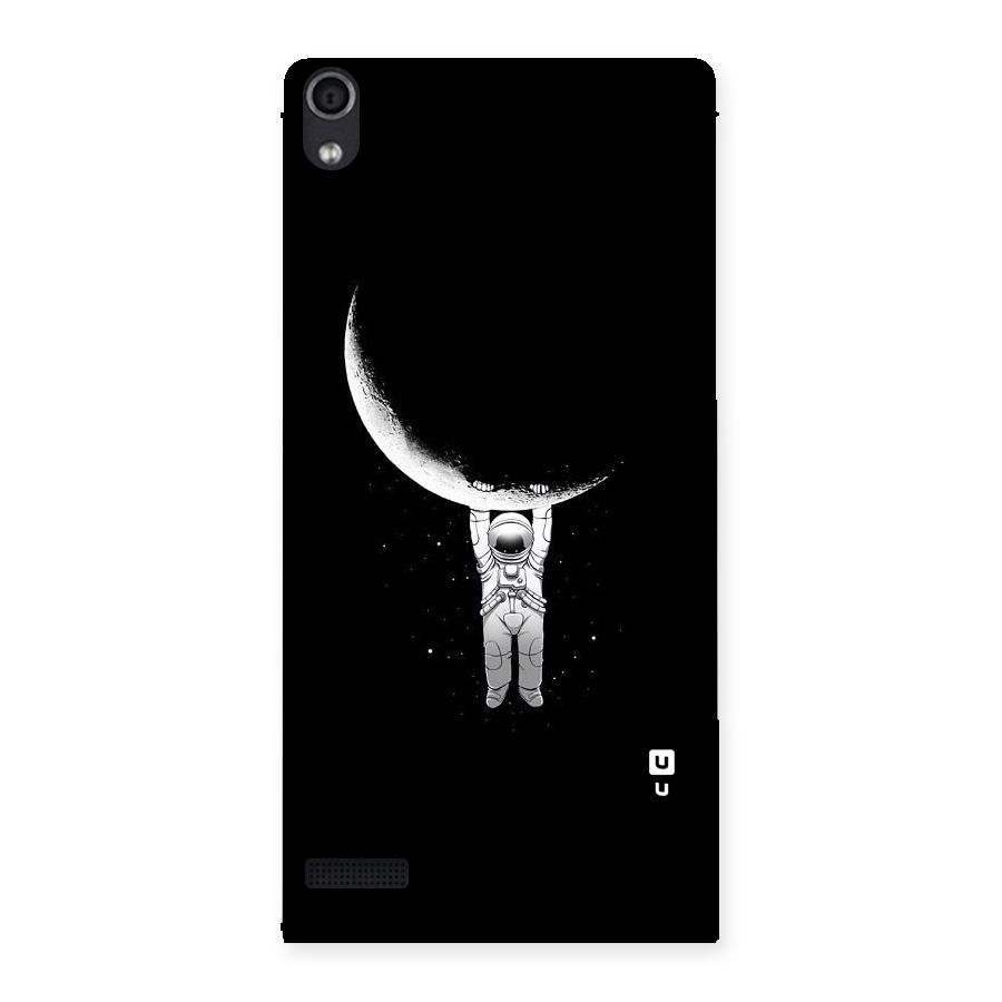 Hanging Astronaut Back Case for Ascend P6