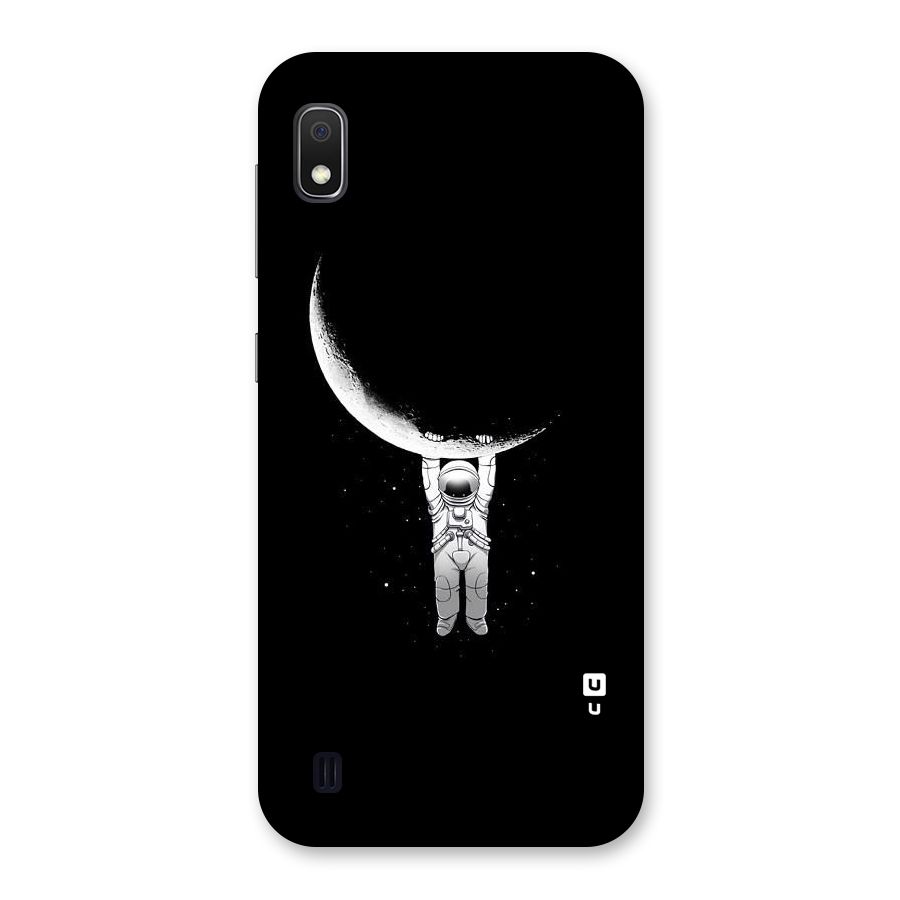 Hanging Astronaut Back Case for Galaxy A10