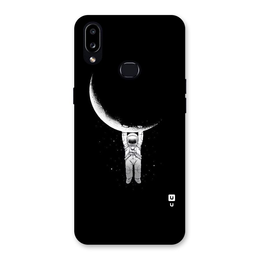 Hanging Astronaut Back Case for Galaxy A10s