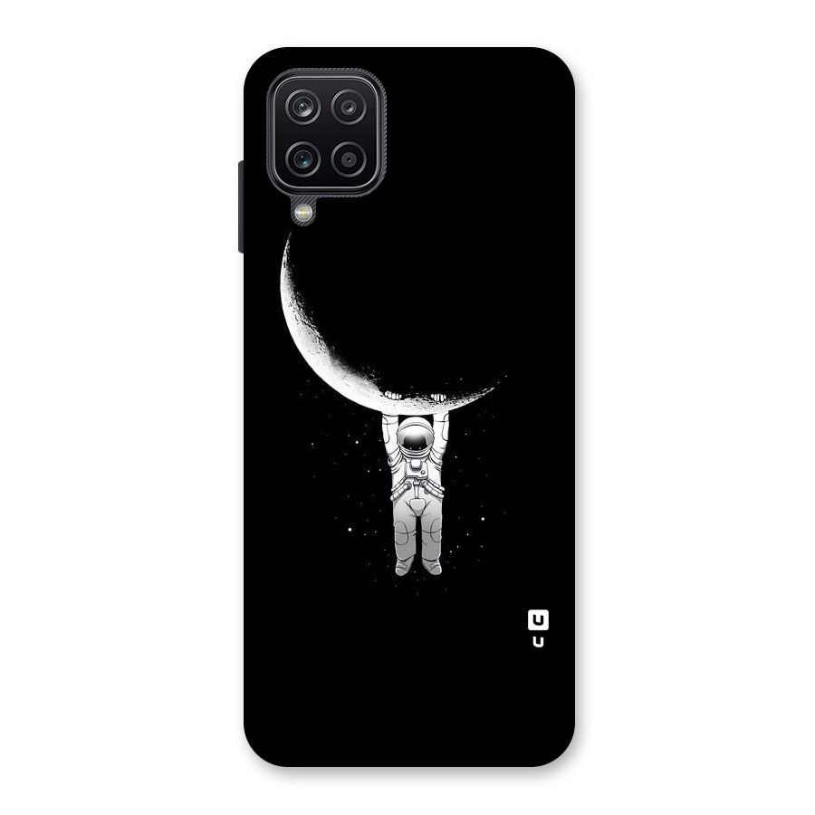 Hanging Astronaut Back Case for Galaxy A12