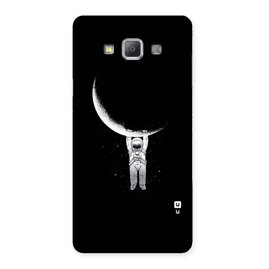 Hanging Astronaut Back Case for Galaxy A7