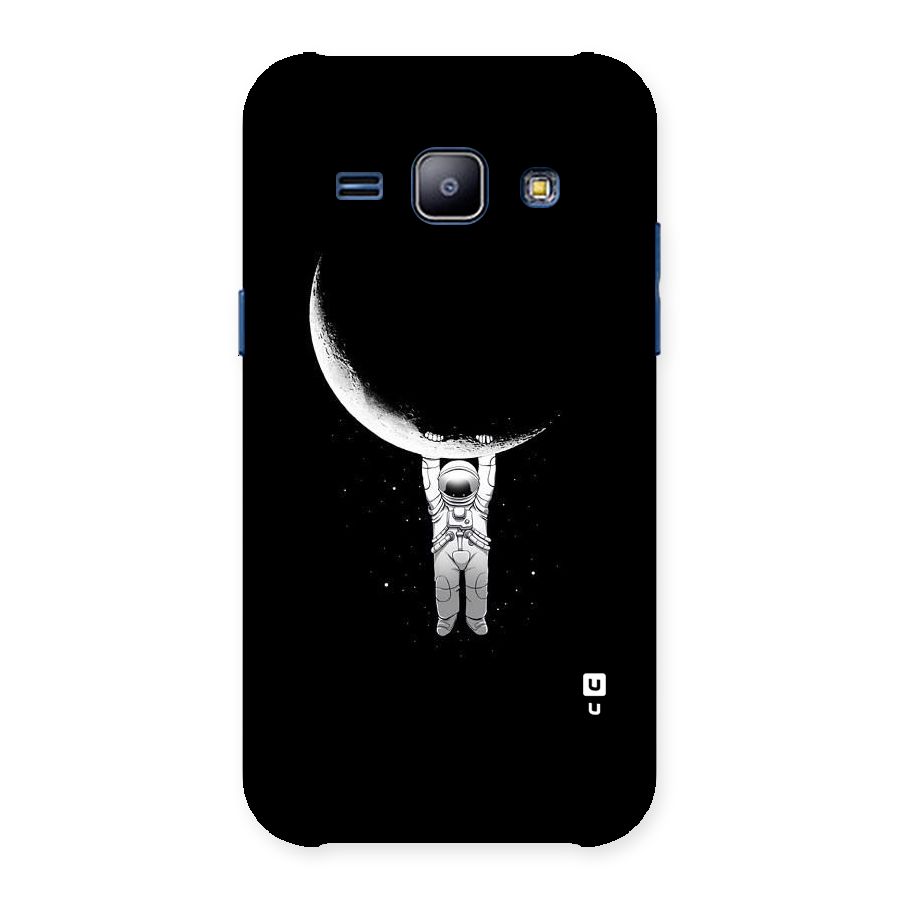 Hanging Astronaut Back Case for Galaxy J1