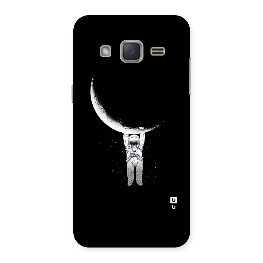 Hanging Astronaut Back Case for Galaxy J2