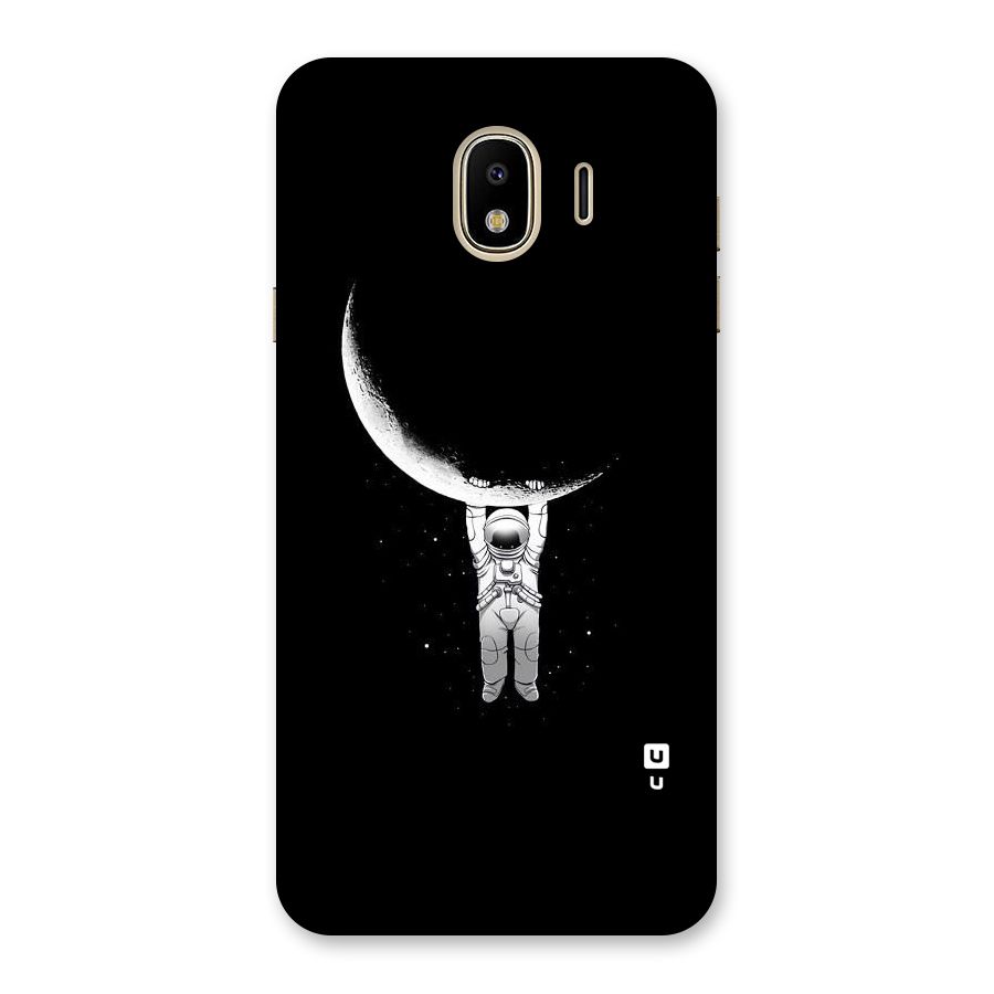 Hanging Astronaut Back Case for Galaxy J4