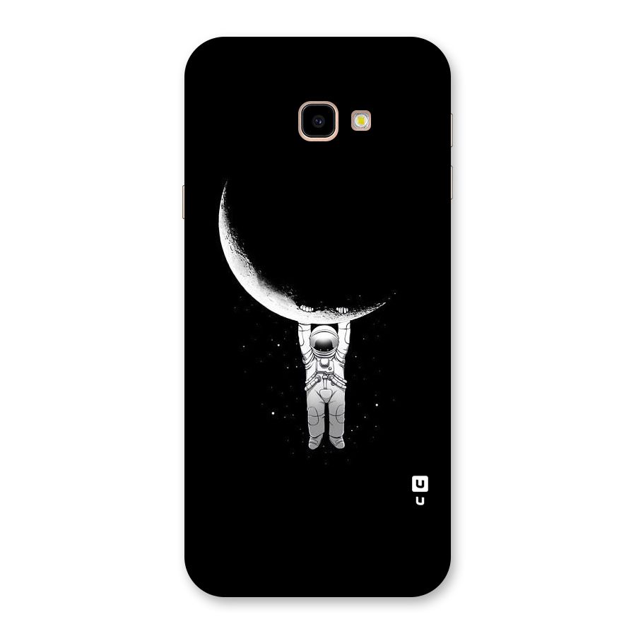 Hanging Astronaut Back Case for Galaxy J4 Plus