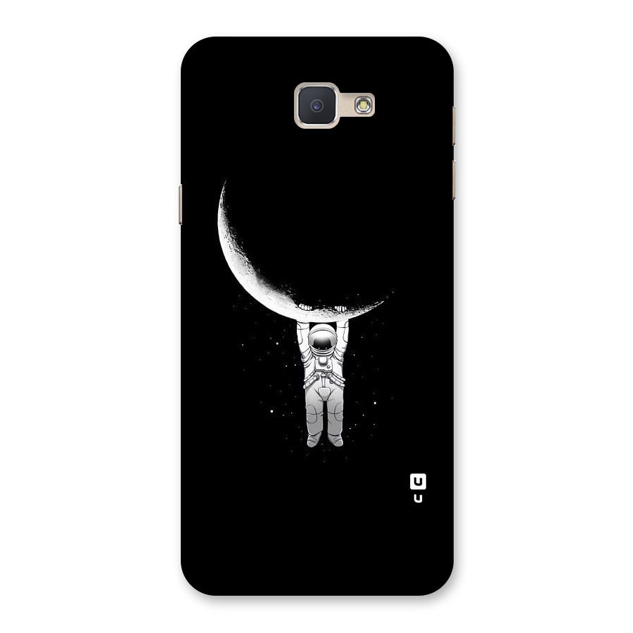 Hanging Astronaut Back Case for Galaxy J5 Prime