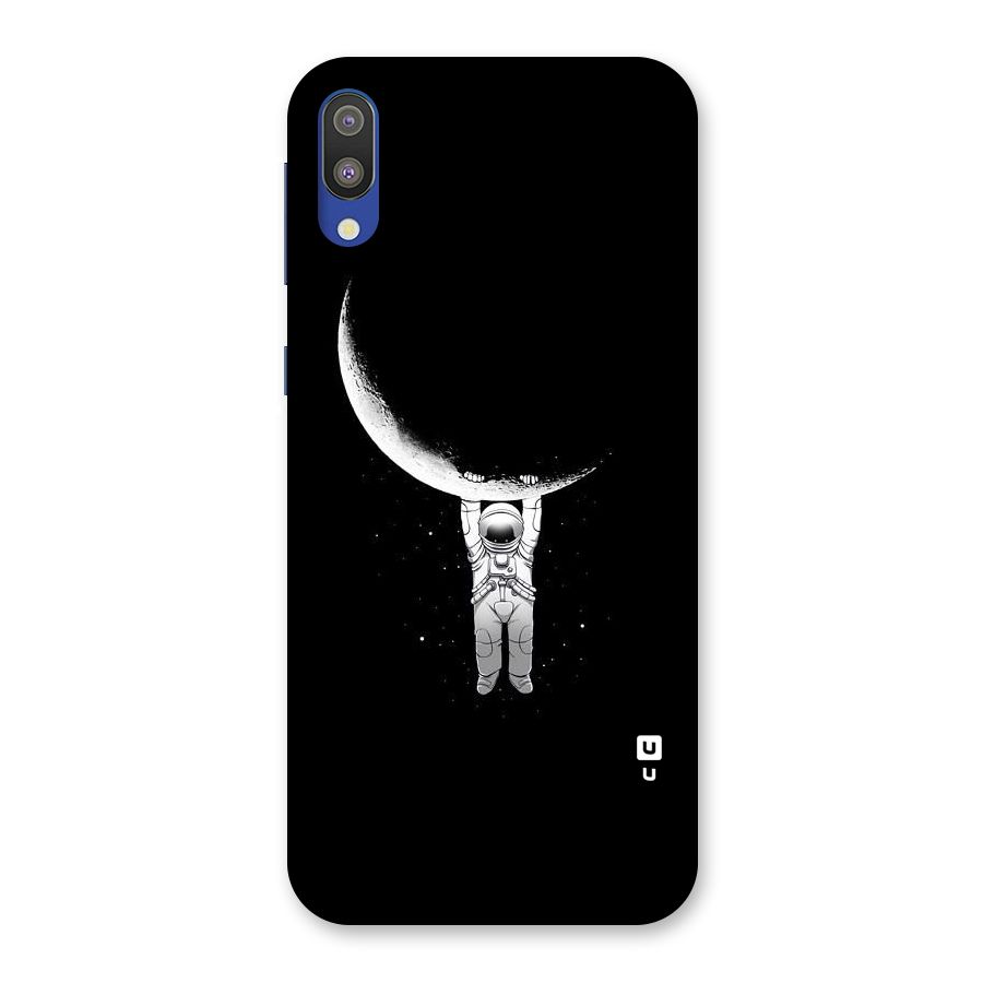 Hanging Astronaut Back Case for Galaxy M10