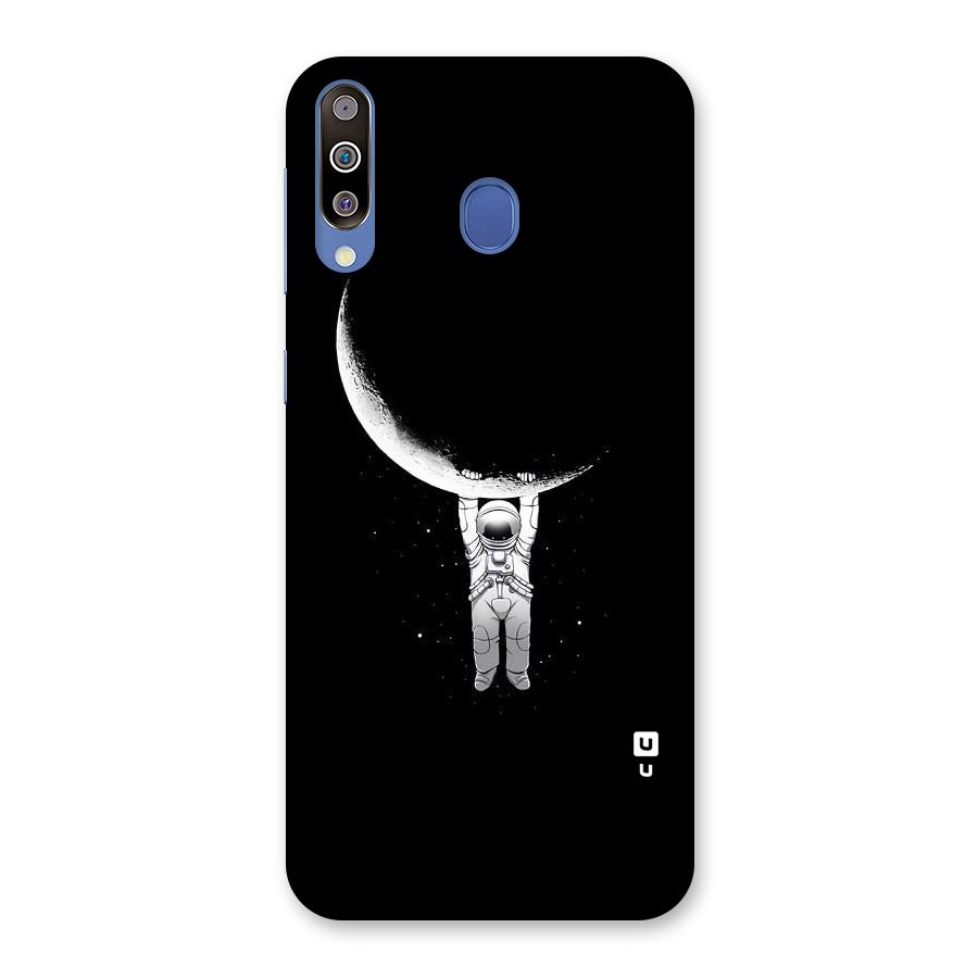 Hanging Astronaut Back Case for Galaxy M30