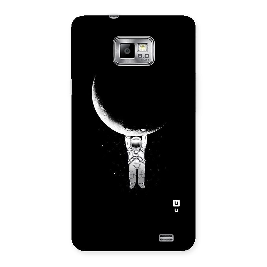Hanging Astronaut Back Case for Galaxy S2