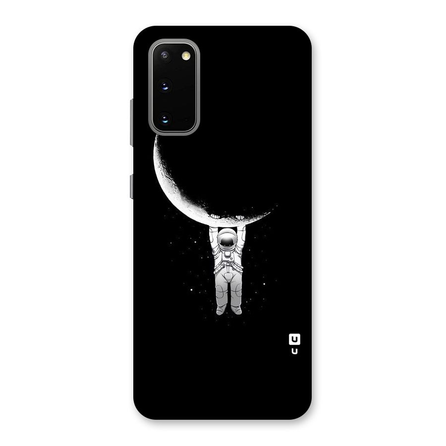 Hanging Astronaut Back Case for Galaxy S20