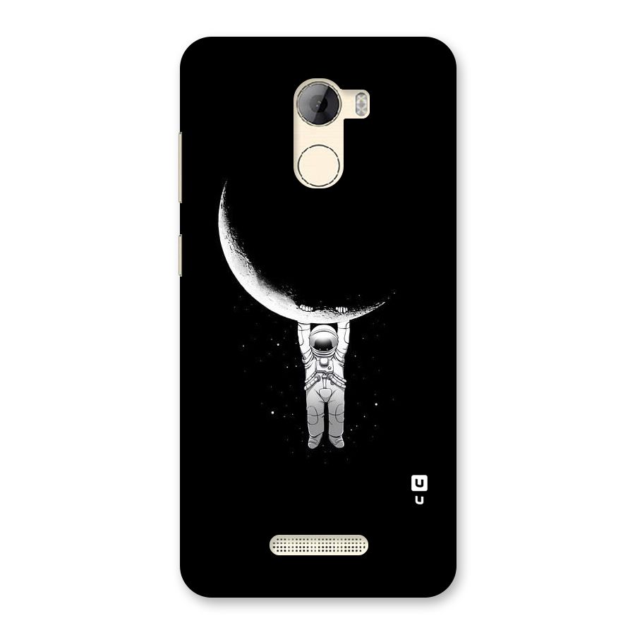 Hanging Astronaut Back Case for Gionee A1 LIte