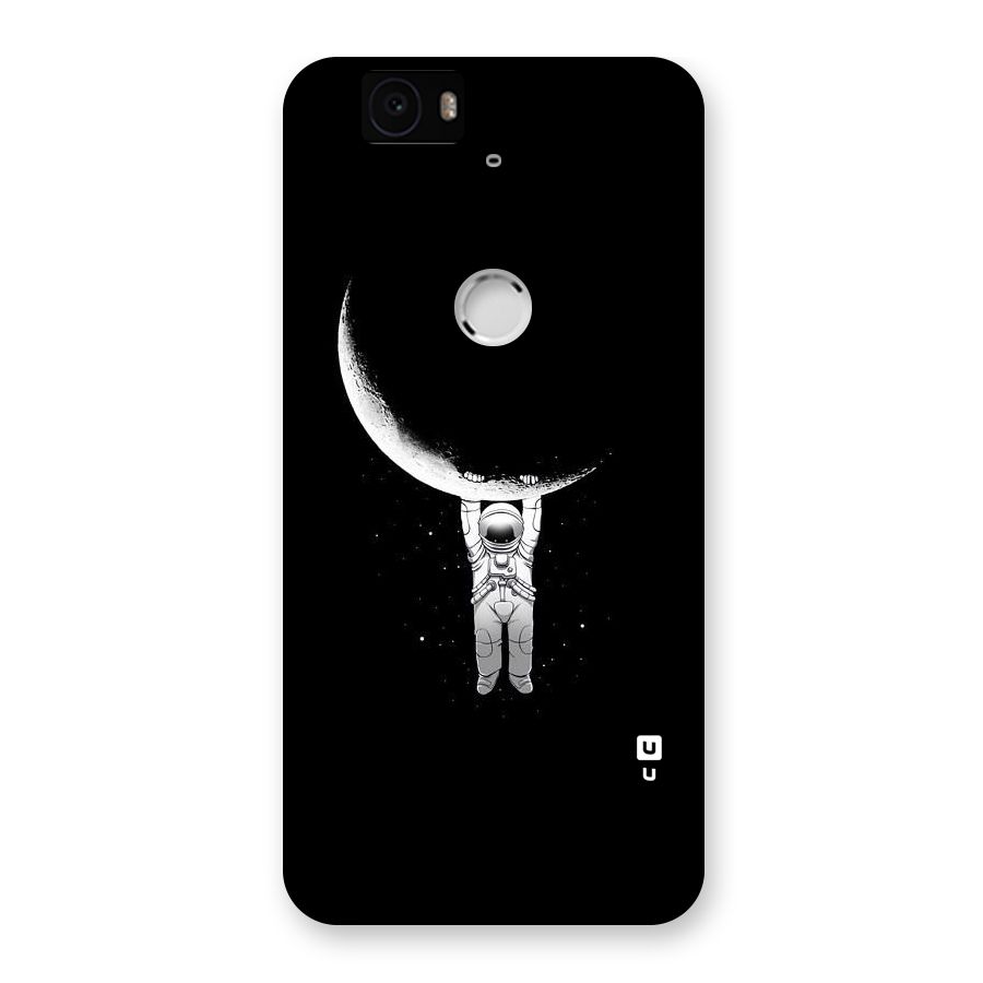 Hanging Astronaut Back Case for Google Nexus-6P