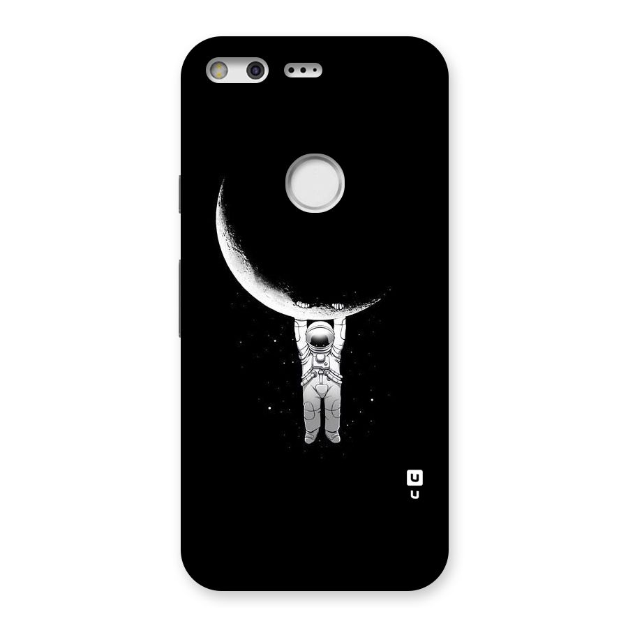 Hanging Astronaut Back Case for Google Pixel