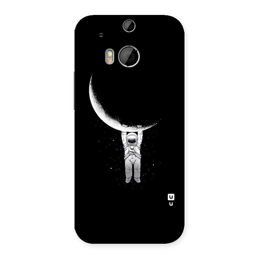 Hanging Astronaut Back Case for HTC One M8