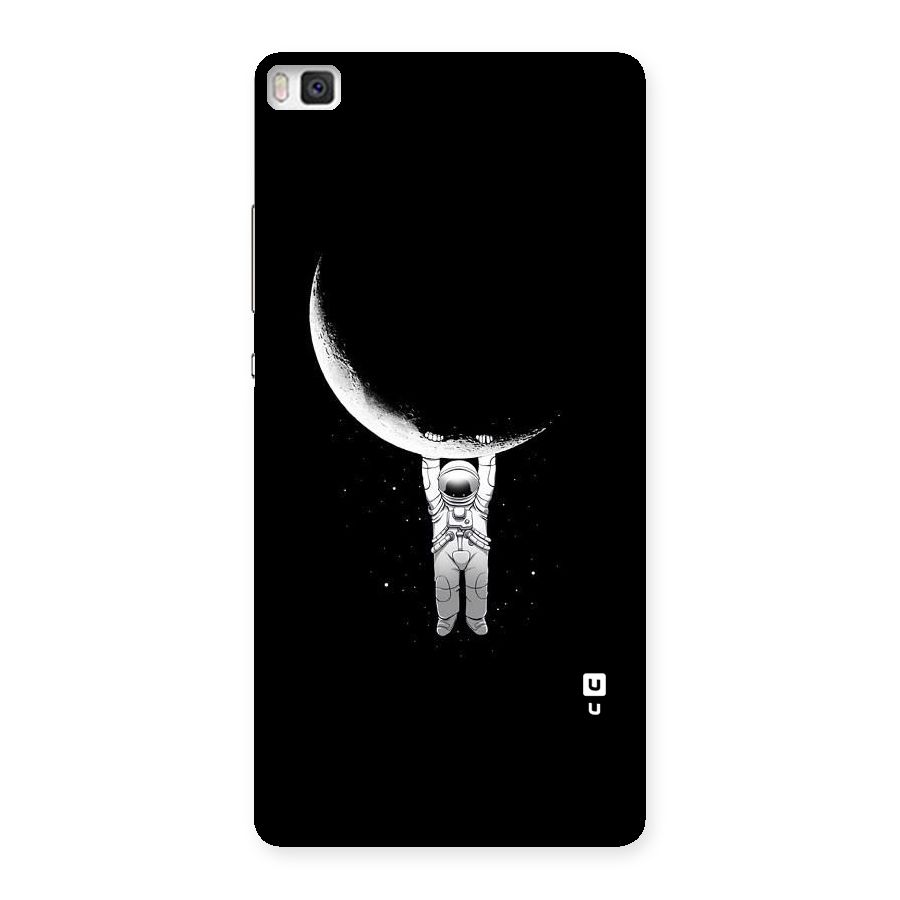 Hanging Astronaut Back Case for Huawei P8