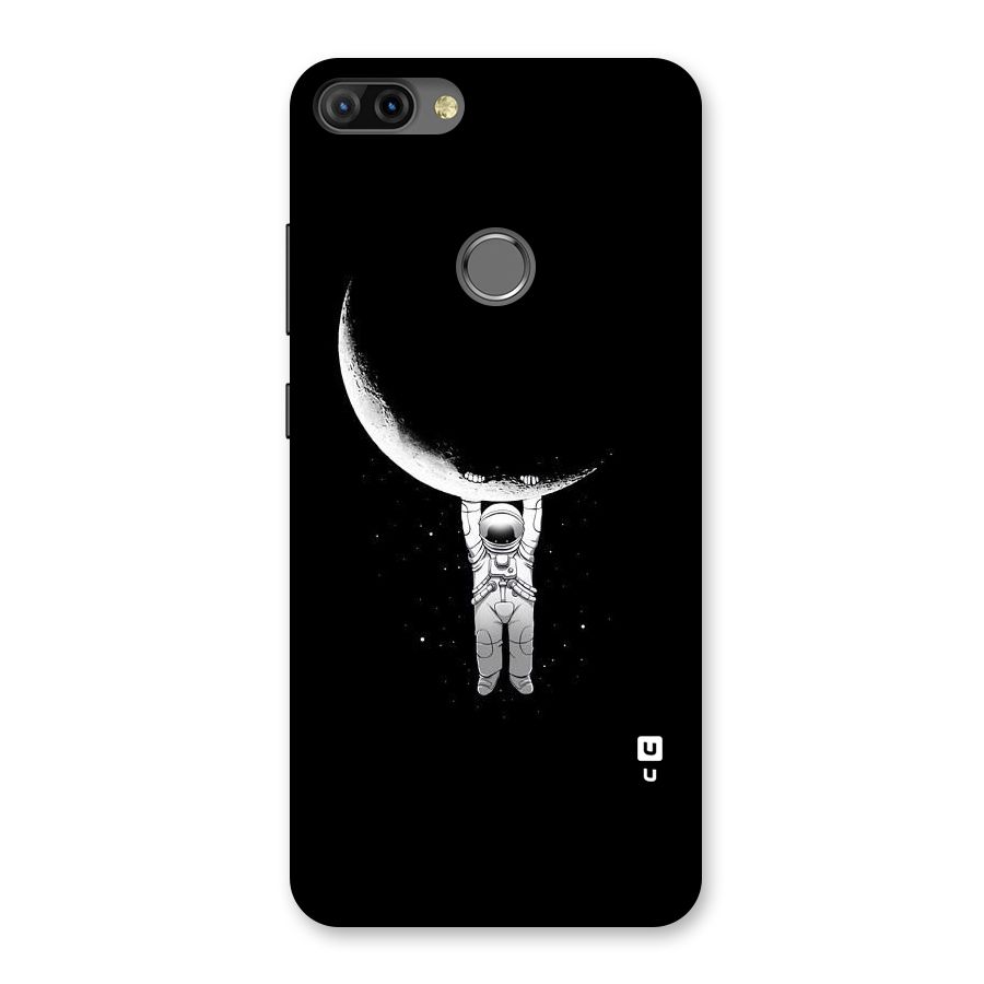Hanging Astronaut Back Case for Infinix Hot 6 Pro