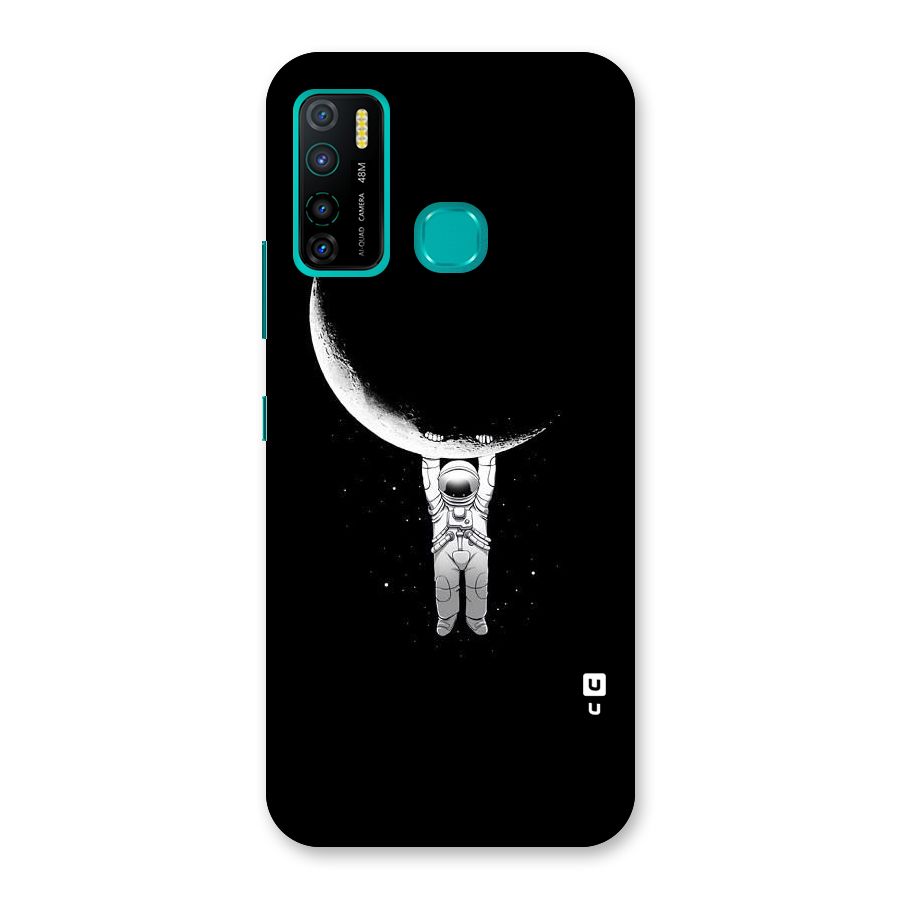 Hanging Astronaut Back Case for Infinix Hot 9 Pro