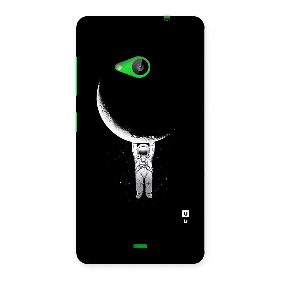 Hanging Astronaut Back Case for Lumia 535