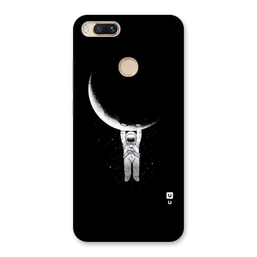 Hanging Astronaut Back Case for Mi A1