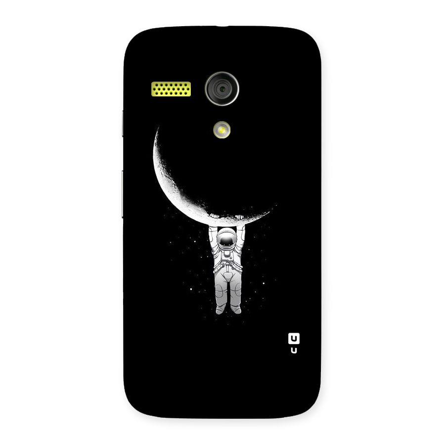 Hanging Astronaut Back Case for Moto G
