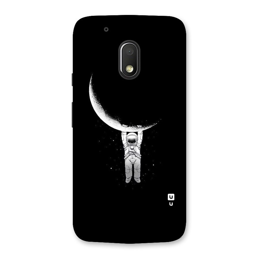 Hanging Astronaut Back Case for Moto G4 Play