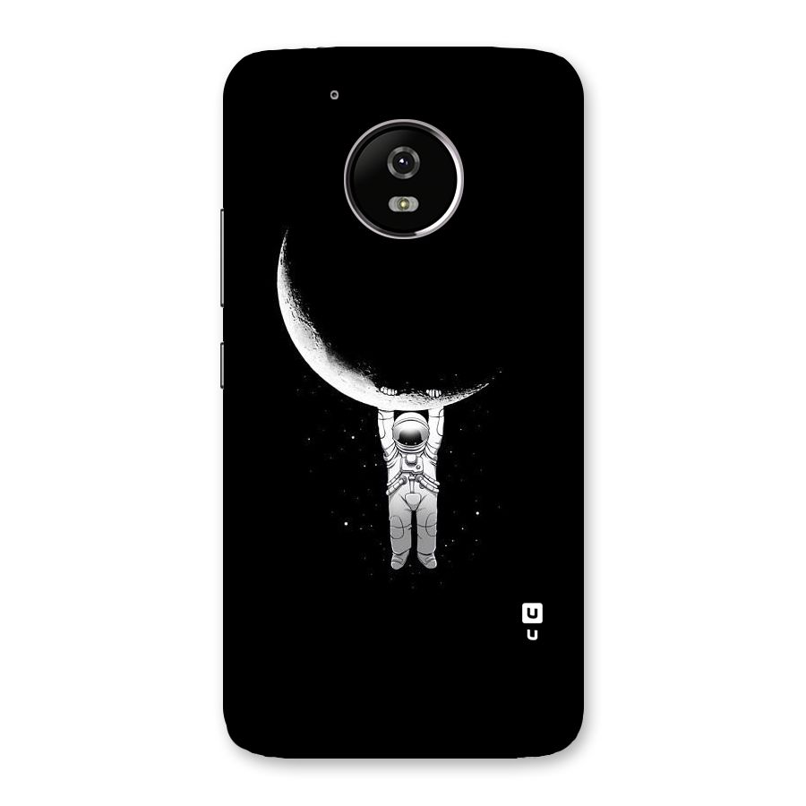 Hanging Astronaut Back Case for Moto G5