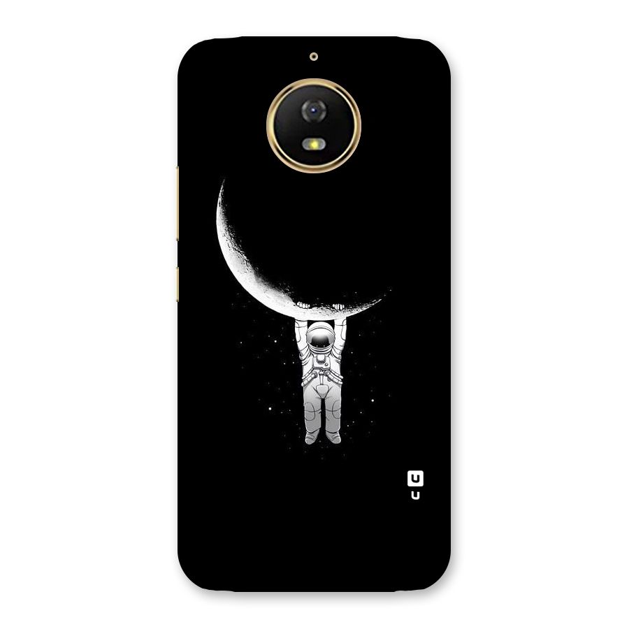 Hanging Astronaut Back Case for Moto G5s