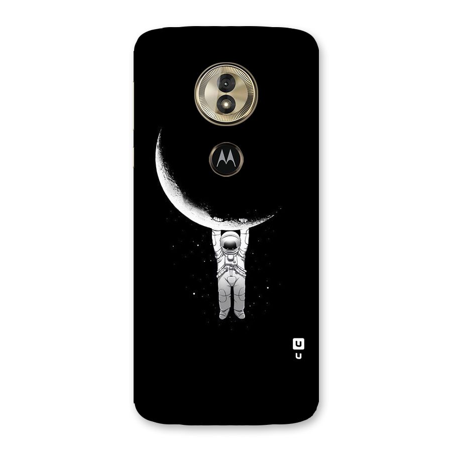 Hanging Astronaut Back Case for Moto G6 Play