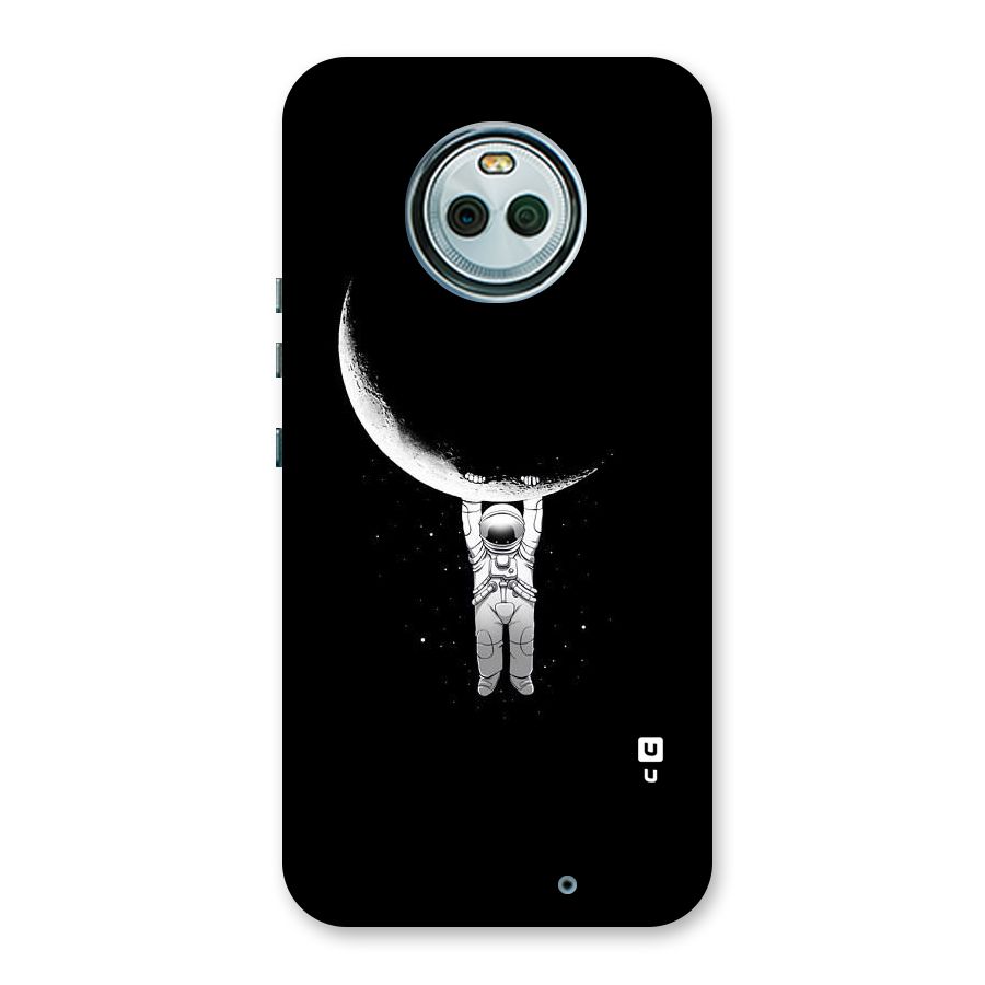 Hanging Astronaut Back Case for Moto X4