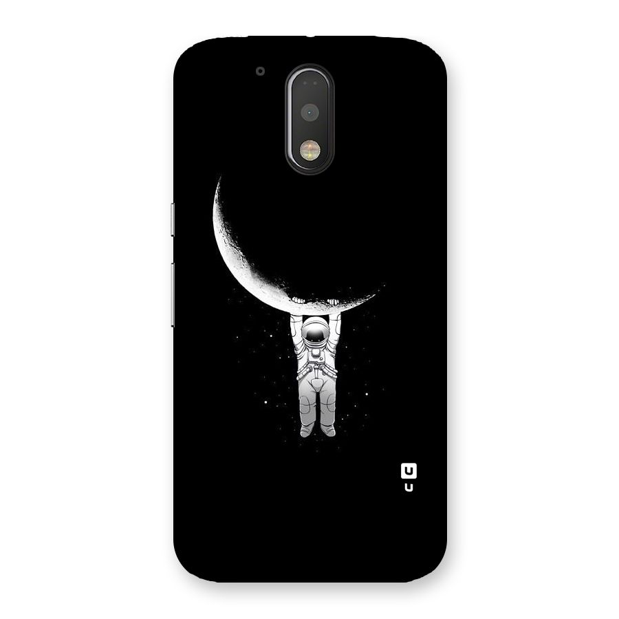 Hanging Astronaut Back Case for Motorola Moto G4 Plus