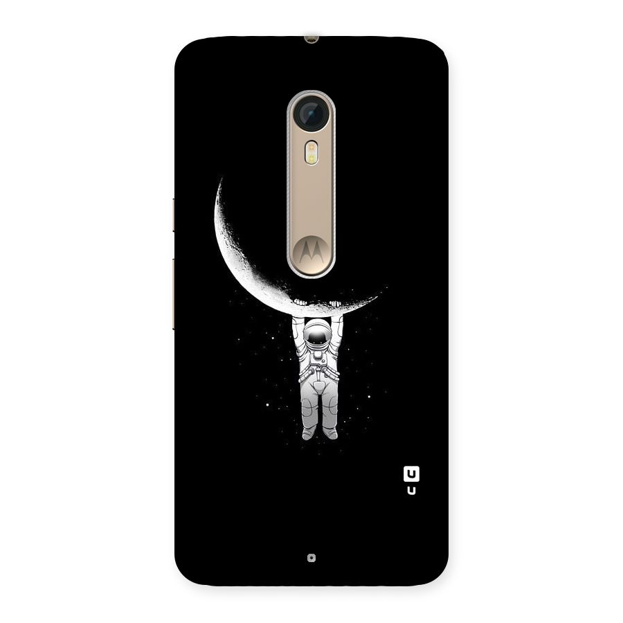 Hanging Astronaut Back Case for Motorola Moto X Style
