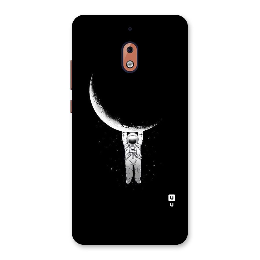 Hanging Astronaut Back Case for Nokia 2.1