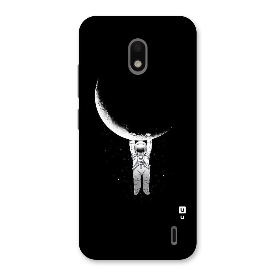 Hanging Astronaut Back Case for Nokia 2.2