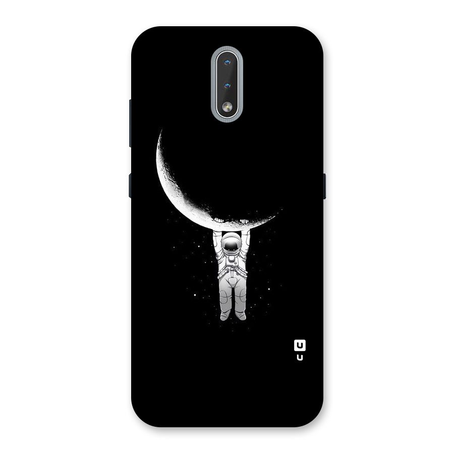 Hanging Astronaut Back Case for Nokia 2.3