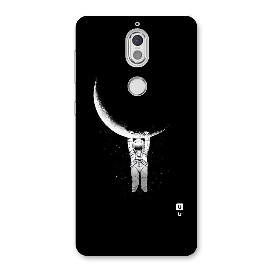 Hanging Astronaut Back Case for Nokia 7
