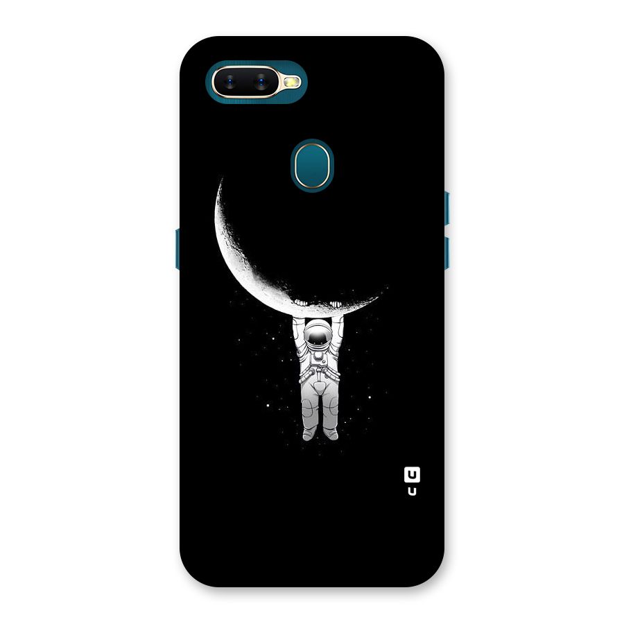 Hanging Astronaut Back Case for Oppo A11k