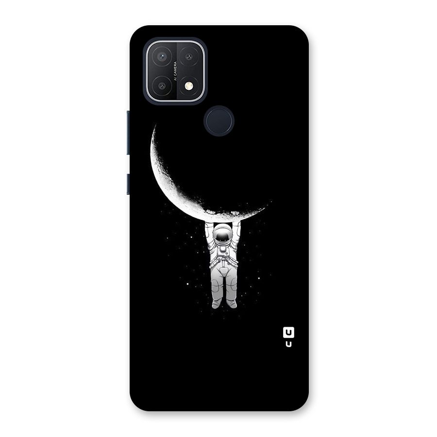 Hanging Astronaut Back Case for Oppo A15