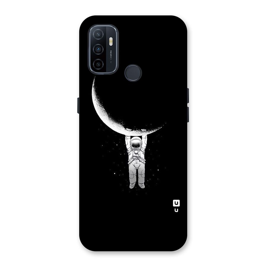 Hanging Astronaut Back Case for Oppo A32