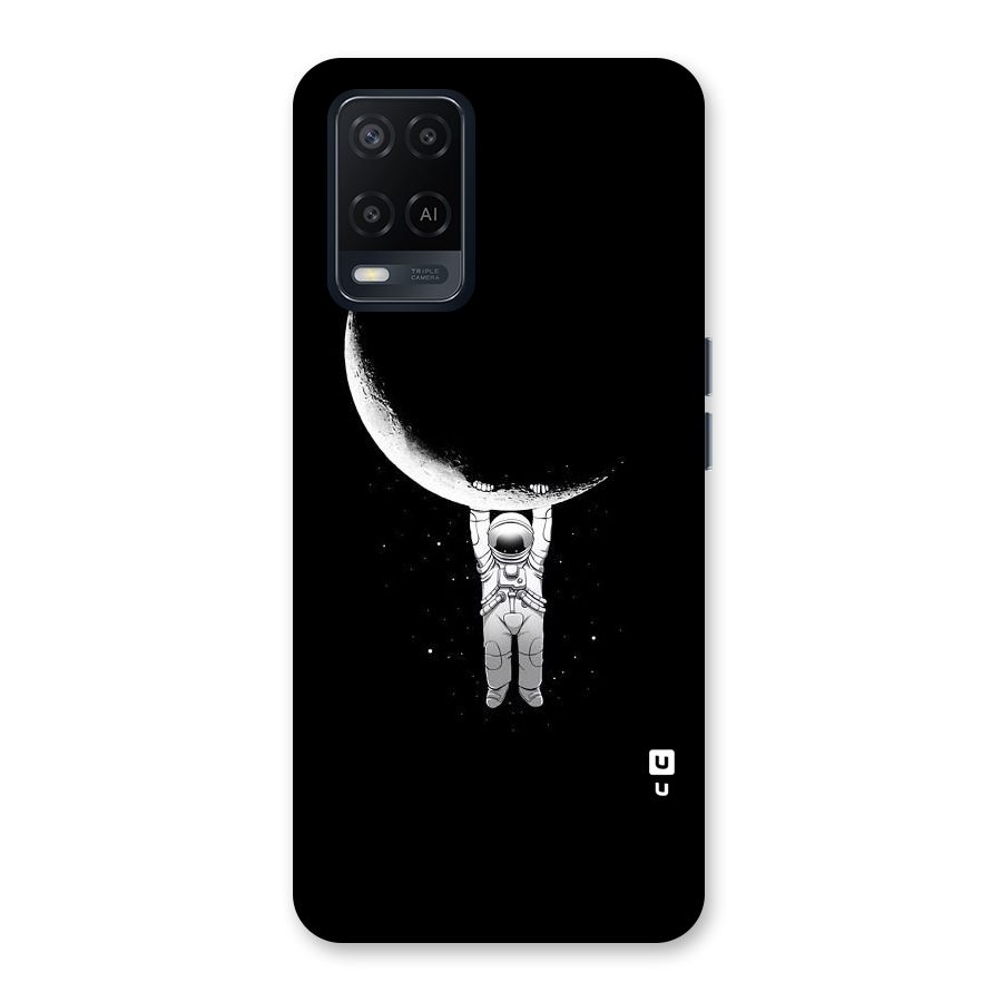Hanging Astronaut Back Case for Oppo A54