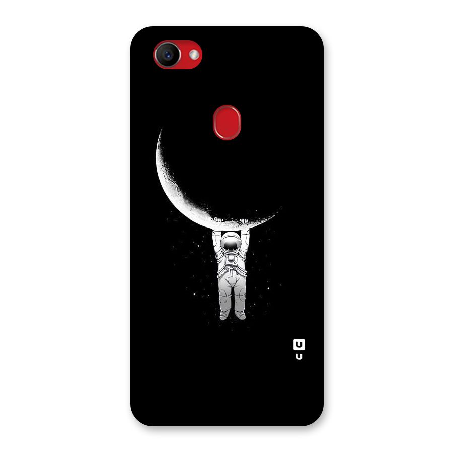 Hanging Astronaut Back Case for Oppo F7