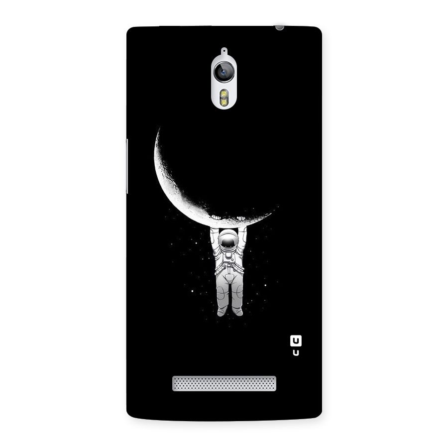 Hanging Astronaut Back Case for Oppo Find 7